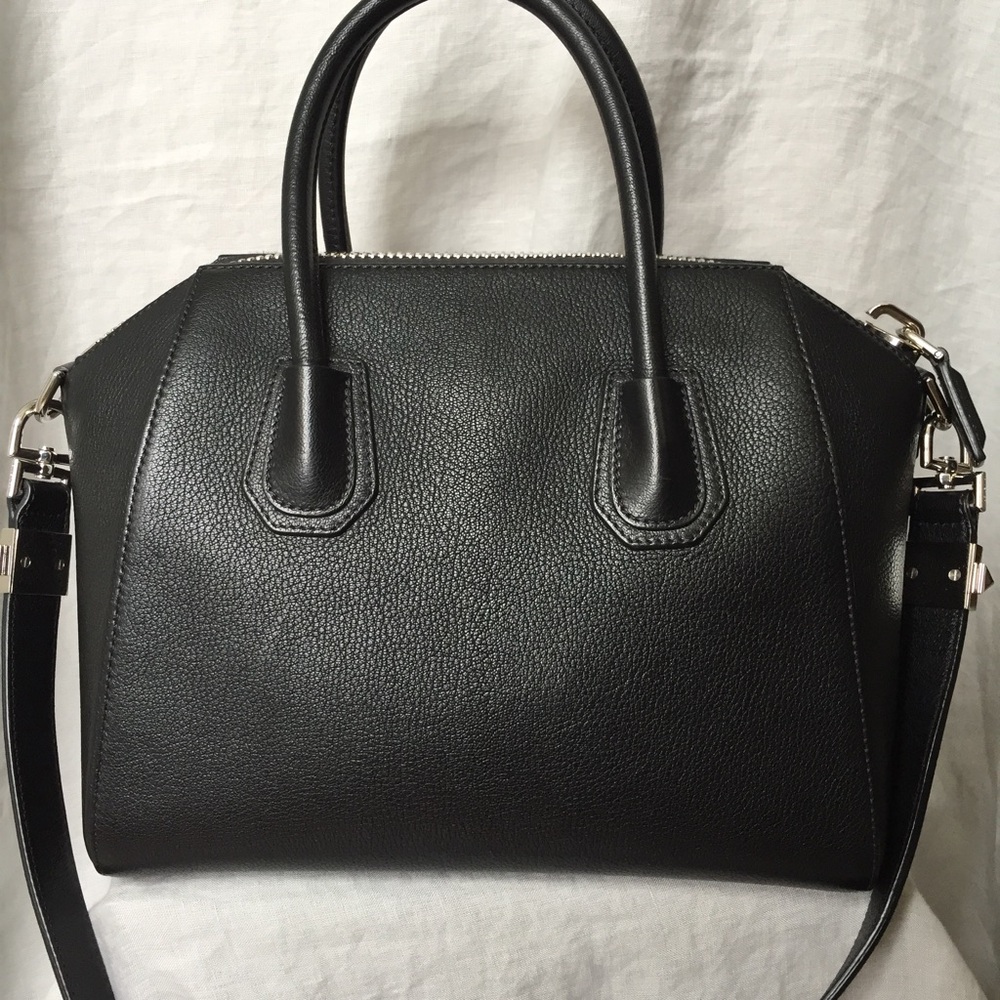 Givenchy Antigona Small Black Sugar Satchel - Picture 3 of 8